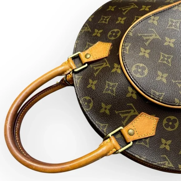 LOUIS VUITTON 1998 Monogram Ellipse Satchel PM - Picture 14 of 16
